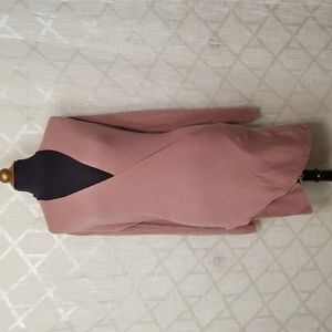 Tobi Wrap Dress Womens Size Small Pink Mauve New